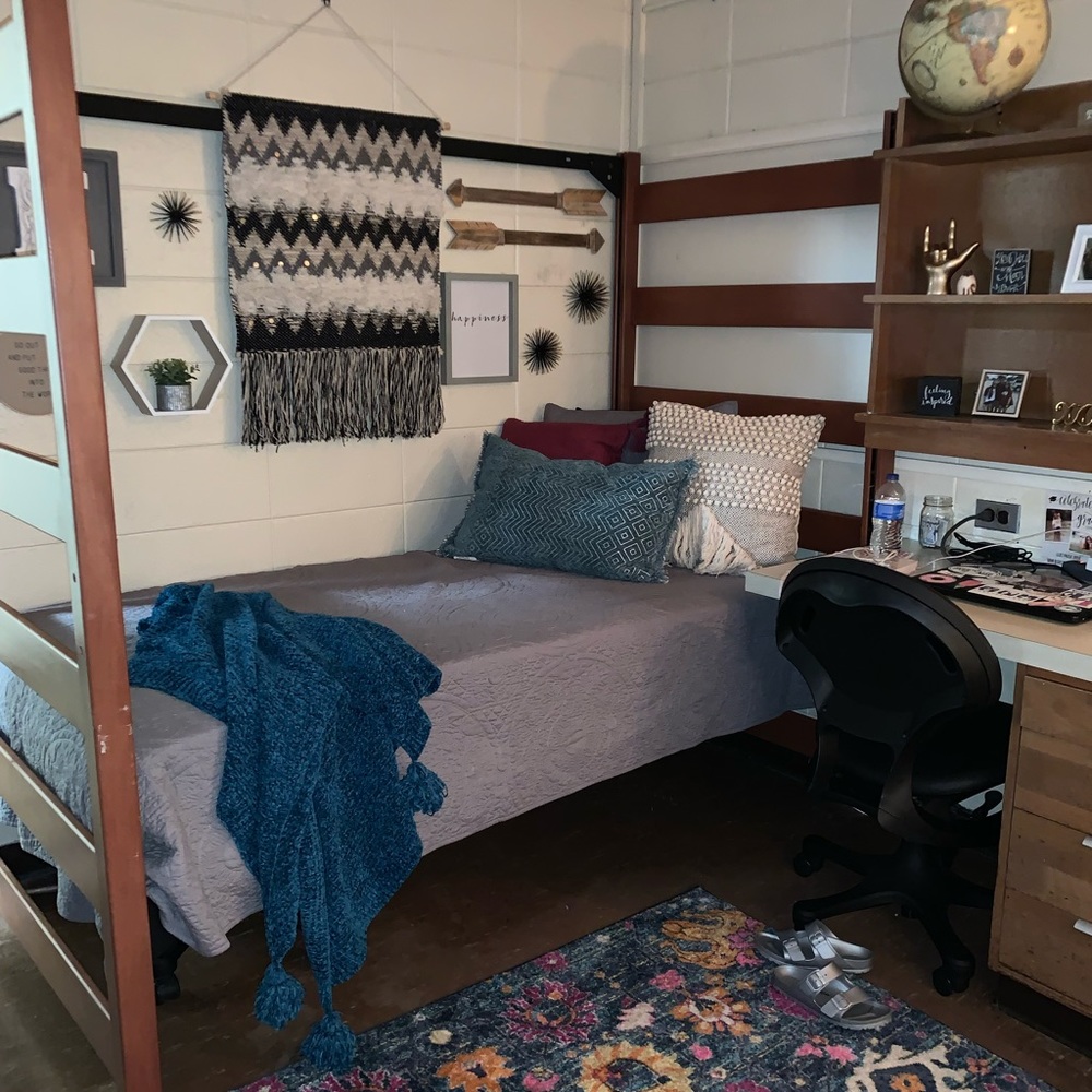 two grey quilt material twin sized comforters!!